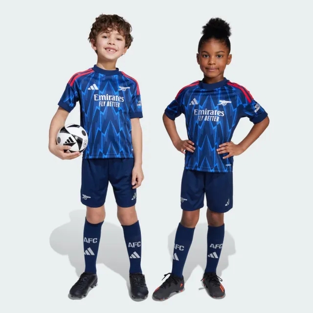adidas Arsenal 25/26 Away Mini Kit Kids