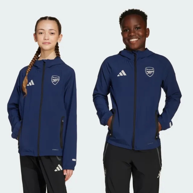 adidas Arsenal Tiro 25 Competition Vis Tech Travel Jacket Kids