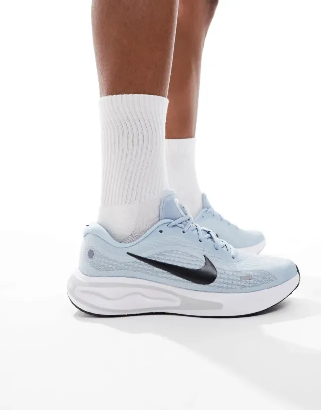 Nike Running Journey Run Trainers In Blue-Grey