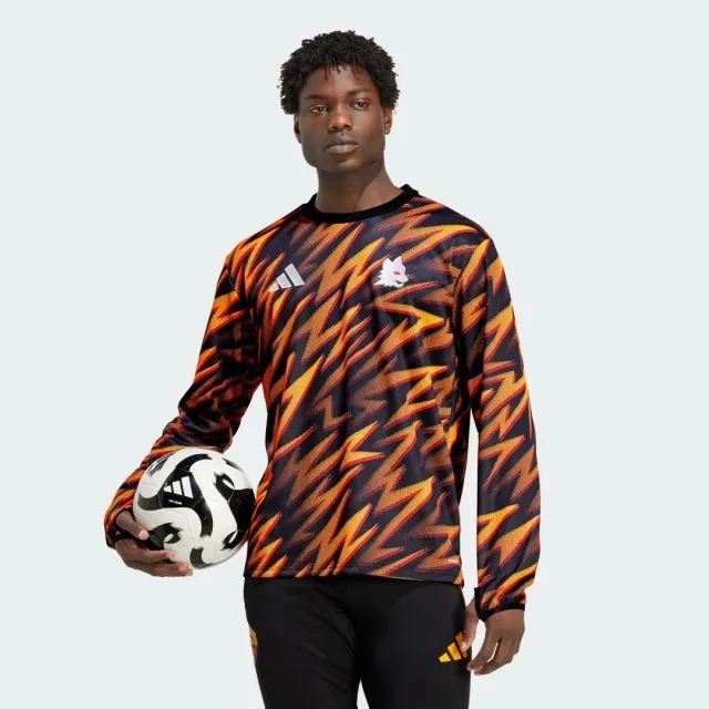adidas AS Roma 25/26 Pre-Match Warm Top