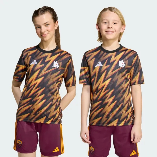 adidas AS Roma 25/26 Pre-Match Jersey Kids