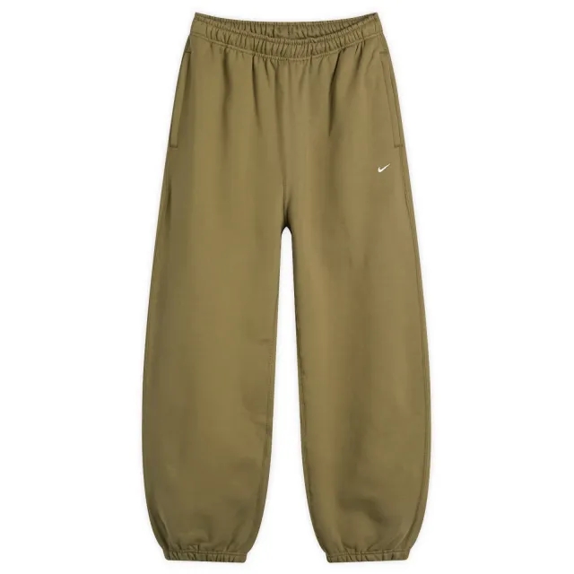Nike Men's Solo Swoosh Cuff Pant Medium Olive/Medium Olive/White