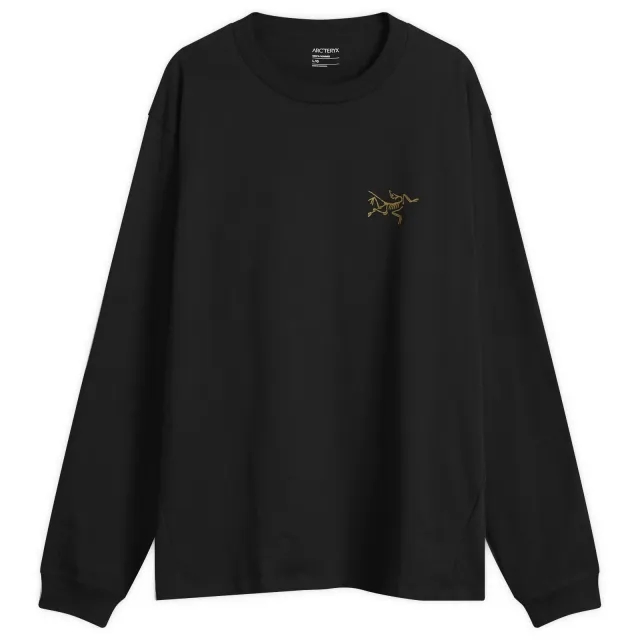Arc'teryx Men's Kragg Cotton Long Sleeve T-shirt 24K Black