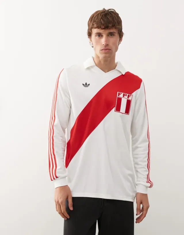 Adidas Originals Peru 1978 Jersey In White