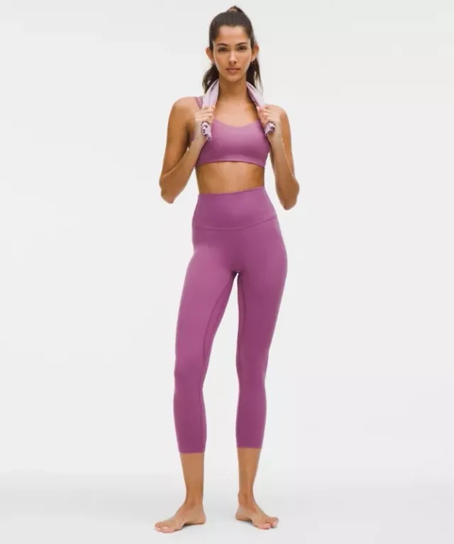 lululemon – Women's Align High-Rise Pants – 25" – Color Neon/Purple – Size 0