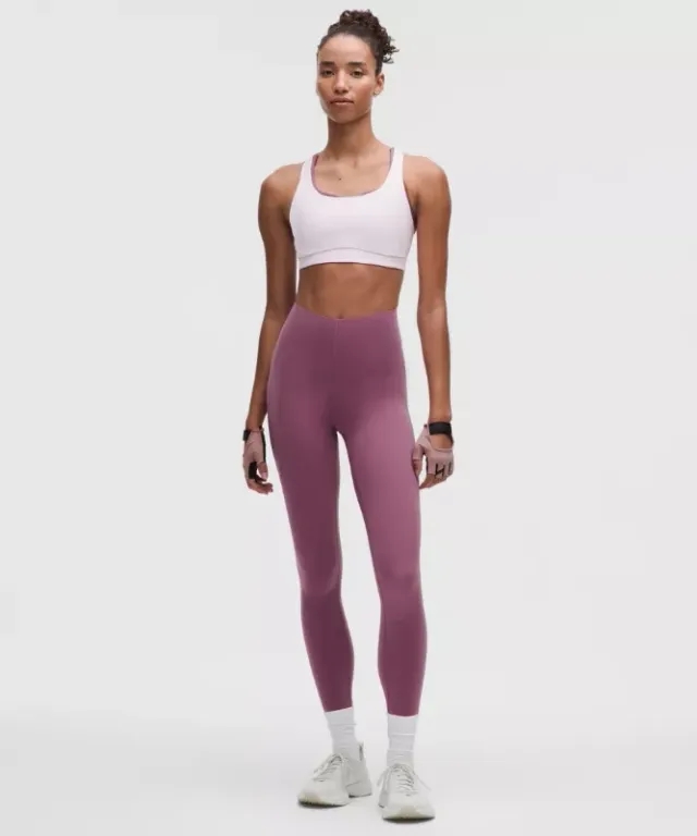 lululemon – Women's Glow Up Super-High-Rise Tight Leggings – 28" – Color Neon/Purple – Size 0