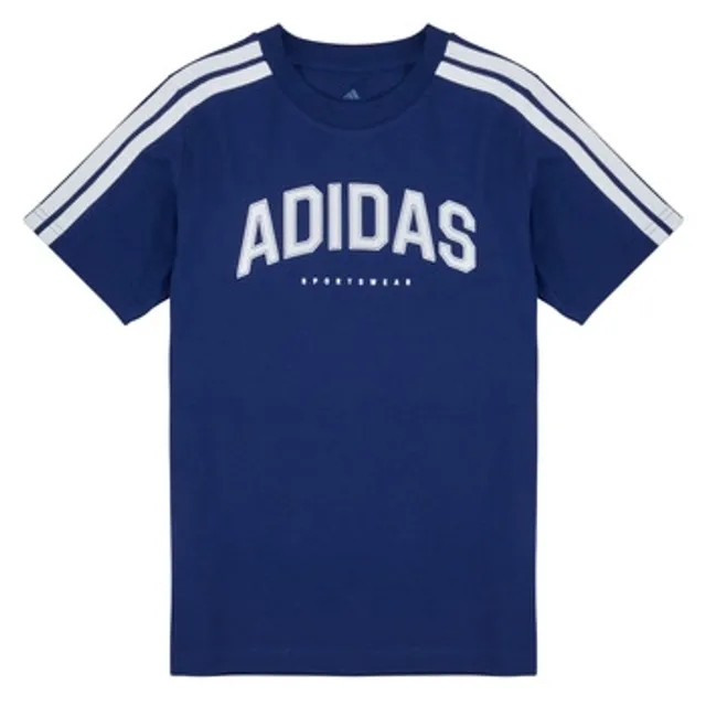 adidas  Codes Collegiate Graphic T-Shirt Kids  boys's Children's T shirt in Marine