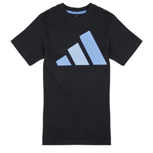 adidas  Essentials T-Shirt Kids  boys's Children's T shirt in Black