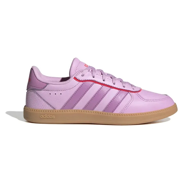 adidas  BREAKNET SLEEK J  girls's Children's Shoes (Trainers) in Purple