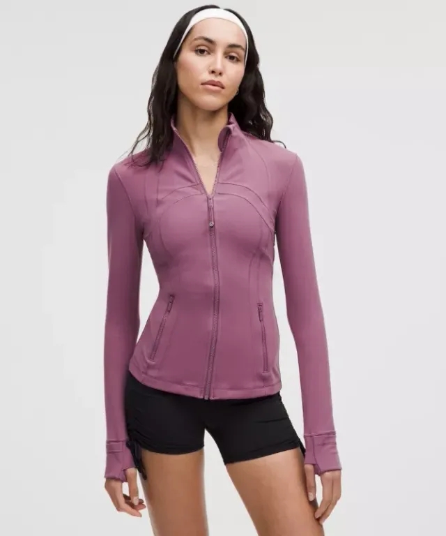 lululemon – Women's Define Jacket Nulu – Color Neon/Purple – Size 0