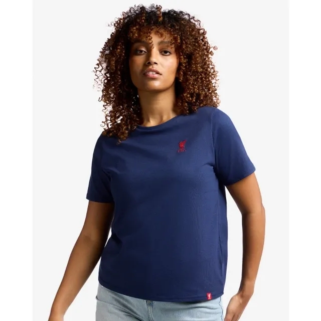 LFC Womens Liverbird Tee Navy