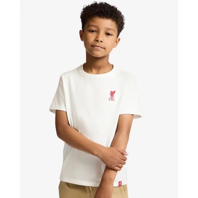 LFC Juniors Liverbird Emblem Tee White