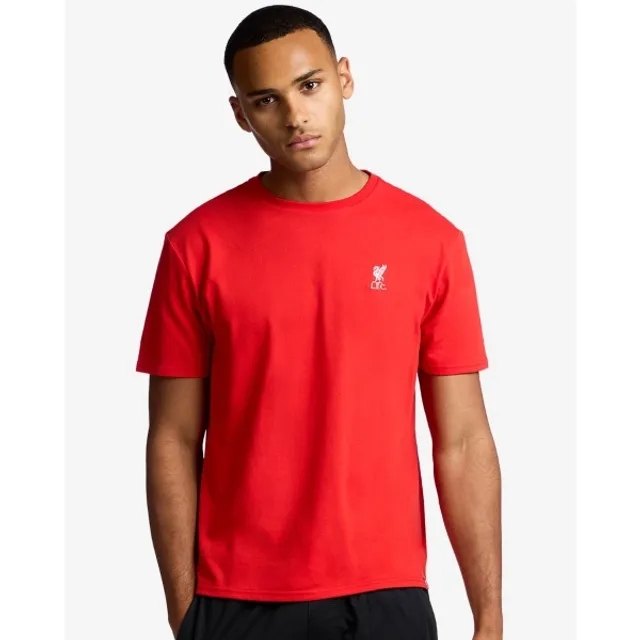 LFC Mens Liverbird Emblem Tee Red