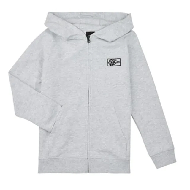 Vans  BLOCKED BOX FZ HOODIE  girls's Children's Sweatshirt in Grey
