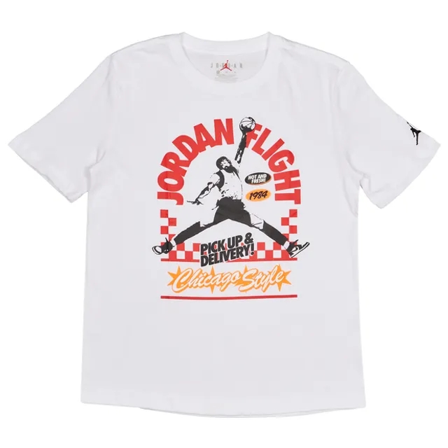 Jordan Deep Dish Unisex T-Shirts - White