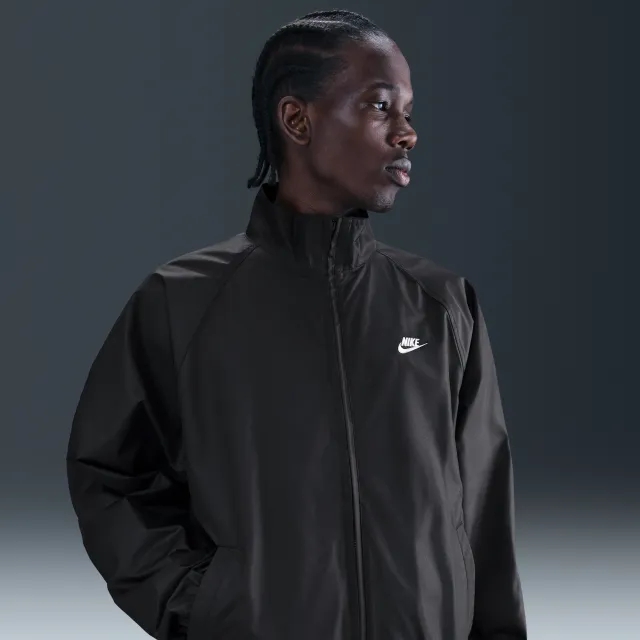 Nike Sportswear Club Men's Roscoe Full-Zip Jacket - Black - Polyester