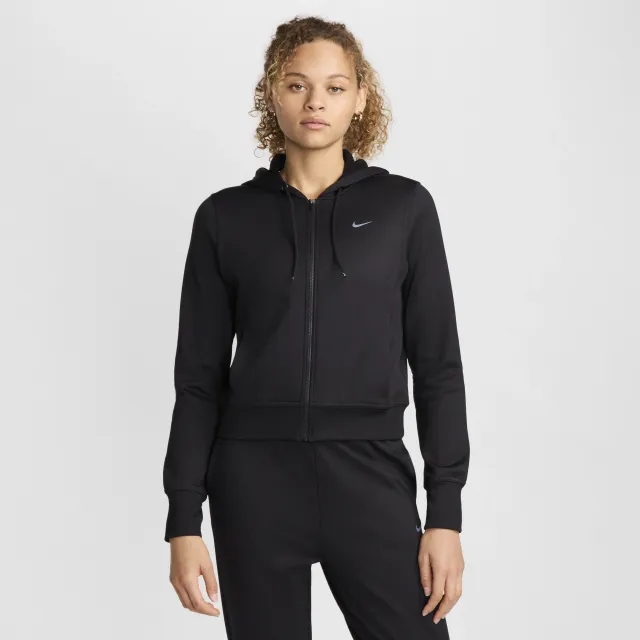 Nike Women's One Therma- Fit Hoodie Black