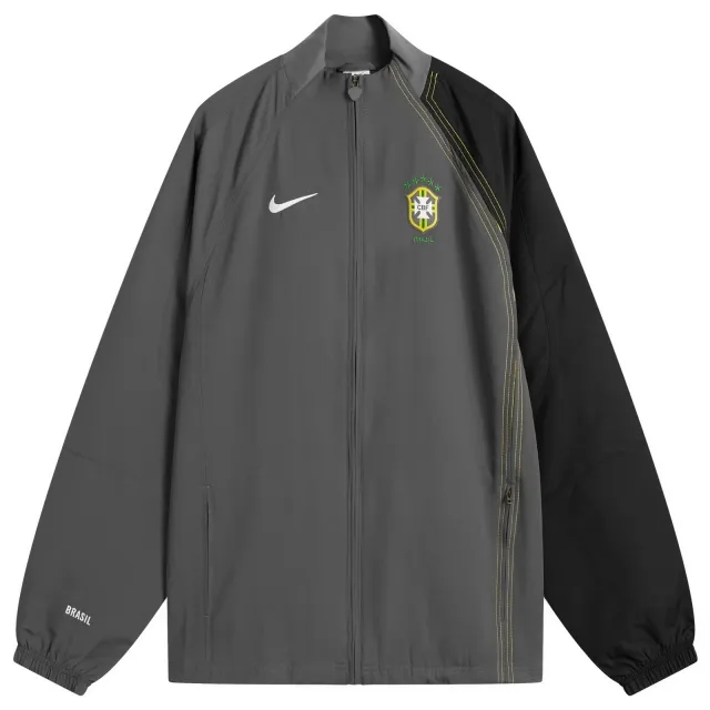 Nike Brazil Reissue Track Jacket Grey/Yellow/White
