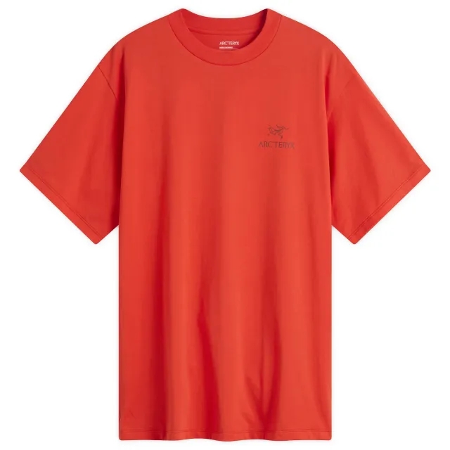 Arc'teryx Men's Kragg SL Cotton Bird Word T-Shirt Dynasty/Mars
