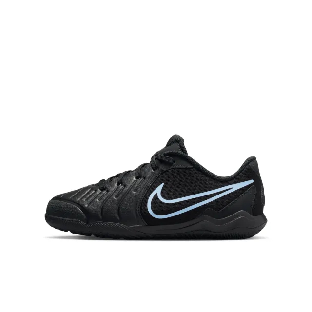 Nike Jr. Tiempo Legend 10 Academy Younger/Older Kids' Indoor Court Low-Top Football Shoes - Black