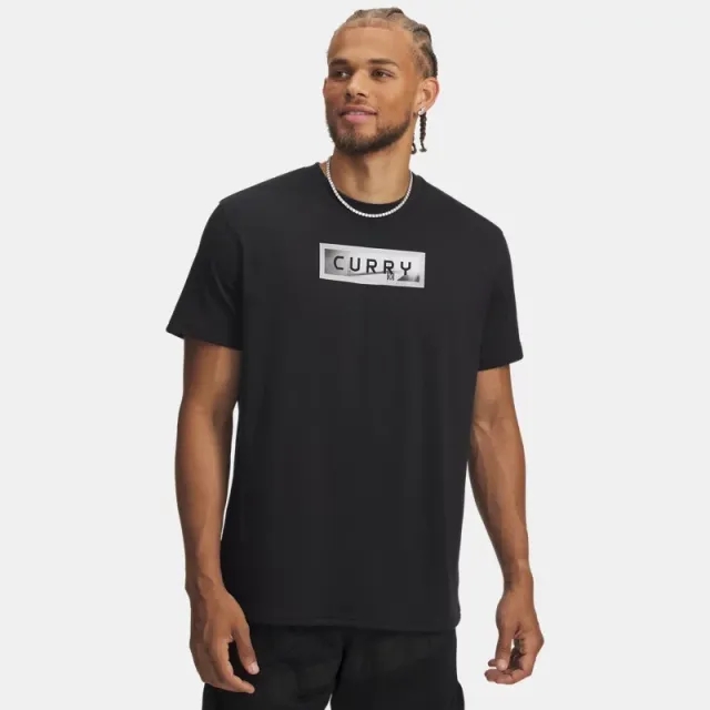 Curry Trend Men's T-Shirt Black / White L