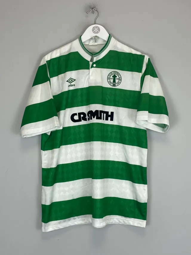1987/89 CELTIC CENTENARY HOME SHIRT (L) UMBRO | Cult Kits
