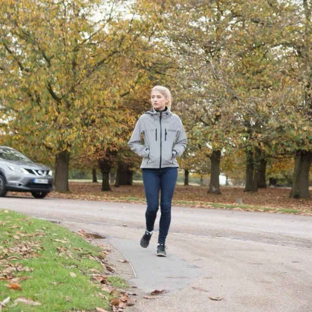 Women's Reflective Jacket + Beanie Bundle