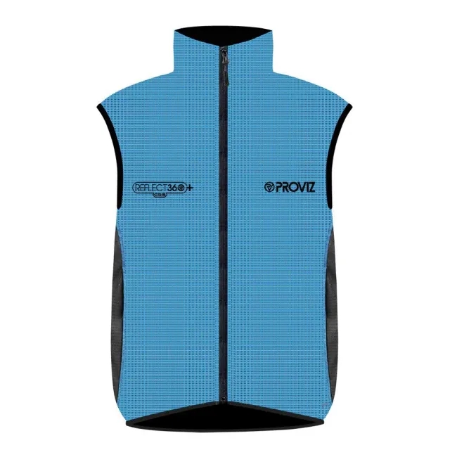 CRS Men's Fully Reflective & Enhanced Waterproof Cycling Gilet