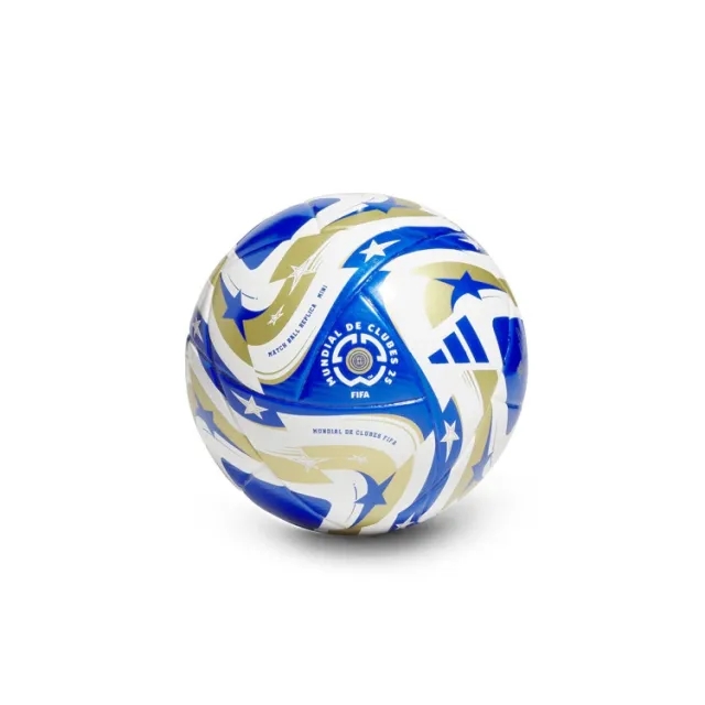 Adidas Football Mini Club World Cup Final 2025 - ['White', 'Blue', 'Gold']