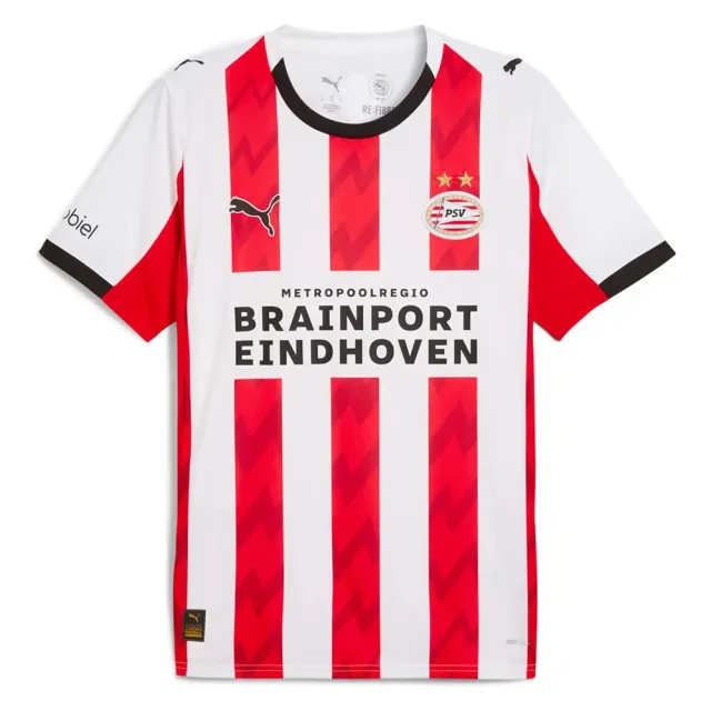 Puma Psv Eindhoven 25/26 Replica Home Short Sleeve T-shirt