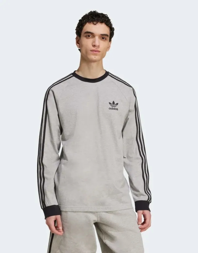 adidas Originals Men Adicolor Classics 3 Stripes Long Sleeve