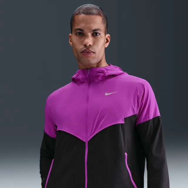 Nike Impossibly Light Windrunner Men's Running Jacket - Vivid Purple - Sustainable Materials