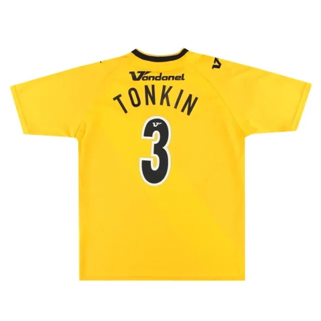 2009-10 Cambridge United Vandanel Home Shirt Tonkin #3 L - Cambridge United / Excellent 