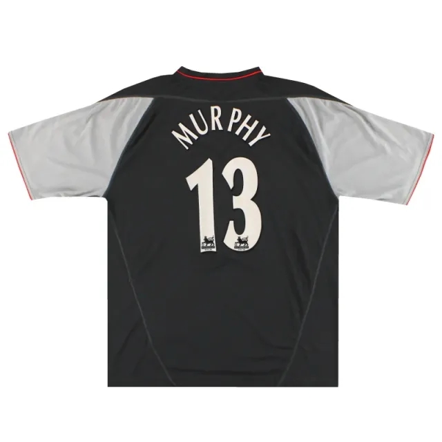 2002-04 Liverpool Reebok Away Shirt Murphy #13 L - Liverpool / Excellent 