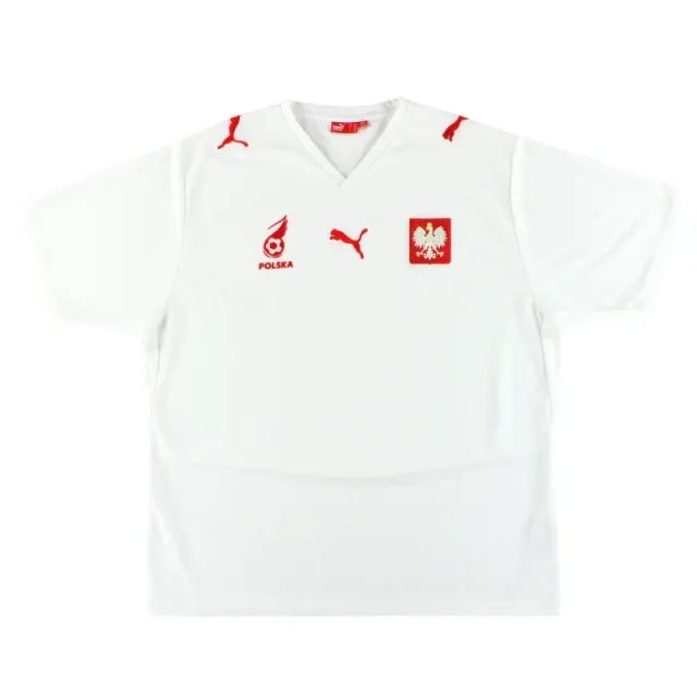 2008 Poland Puma Home Shirt XXL - Poland / Excellent 
