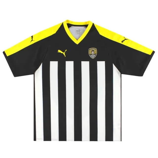 2018-19 Notts County Puma Home Shirt XXL - Notts County / Excellent 