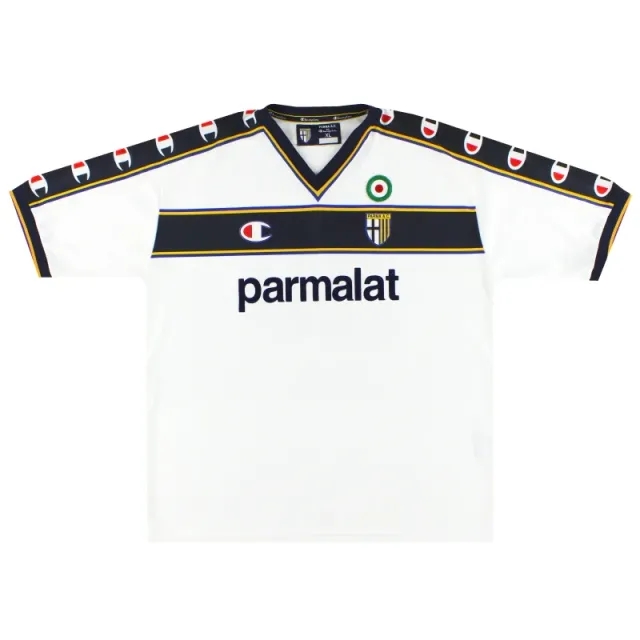 2002-03 Parma Champion Away Shirt #20 XL - Parma / Excellent 