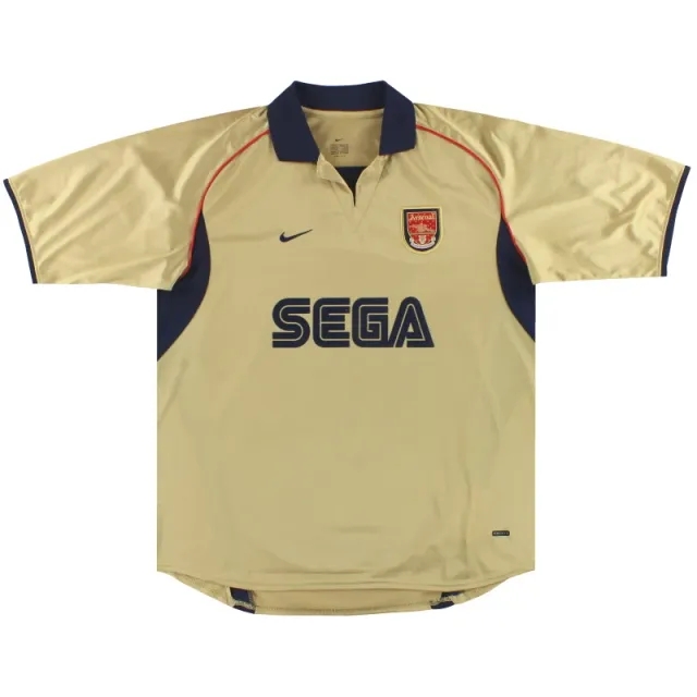 2001-02 Arsenal Nike Away Shirt XL - Arsenal / Excellent 