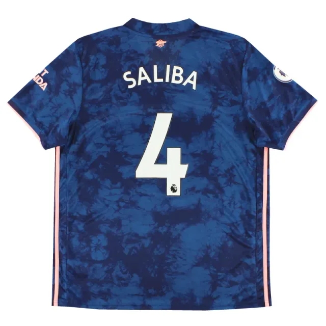 2020-21 Arsenal adidas Third Shirt Saliba #4 XL - Arsenal / Excellent 