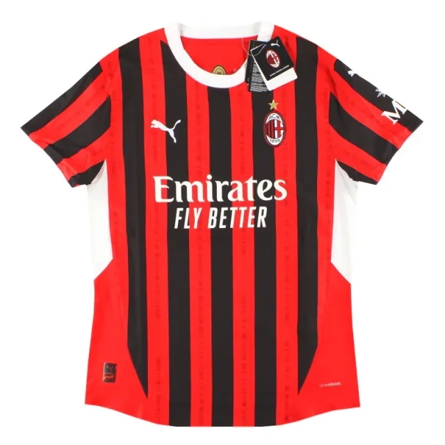 2024-25 AC Milan Puma Authentic Home Shirt *w/tags* - AC Milan / BNIB 