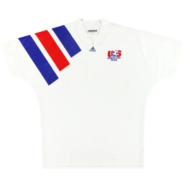 1992-94 USA adidas Player Issue Home Shirt XL - USA / Excellent 
