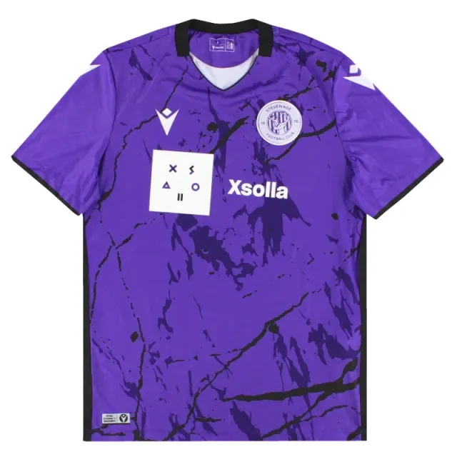 2024-25 Stevenage Macron Away Shirt *As New* - Stevenage / As New 