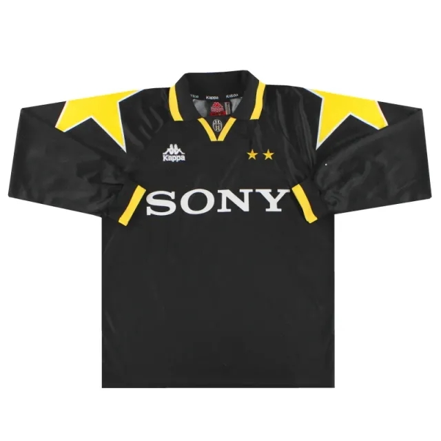1995-97 Juventus Kappa Third Shirt L/S L - Juventus / Excellent 