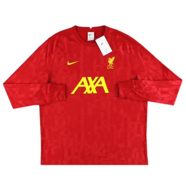 2024-25 Liverpool Nike Home Pre Match Top L/S *BNIB* - Liverpool / BNIB 