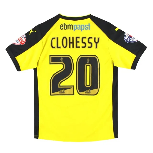 2014-15 Colchester United Puma Match Issue Away Shirt Clohessy #20 M - Colchester United / Excellent 