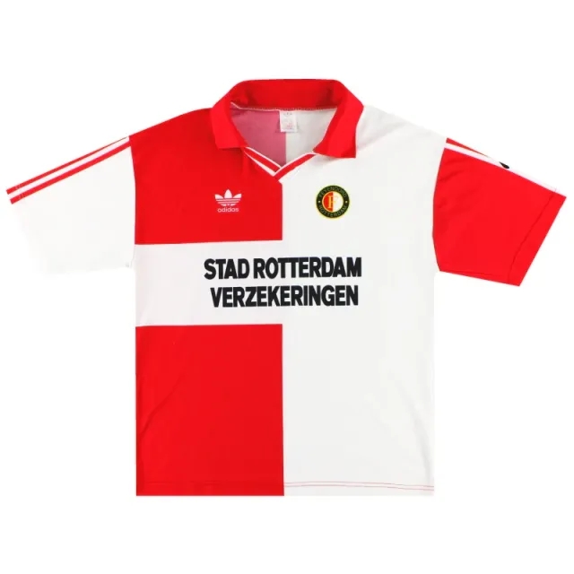 1992-94 Feyenoord adidas Home Shirt XL - Feyenoord / Excellent 