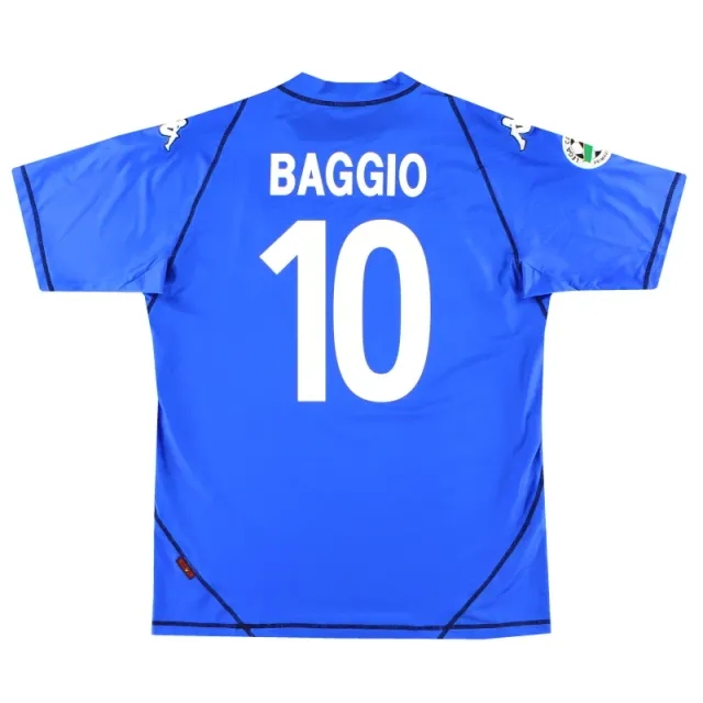 2003-04 Brescia Kappa Home Shirt Baggio #10 *Mint* L - Other Italian Clubs / Mint 