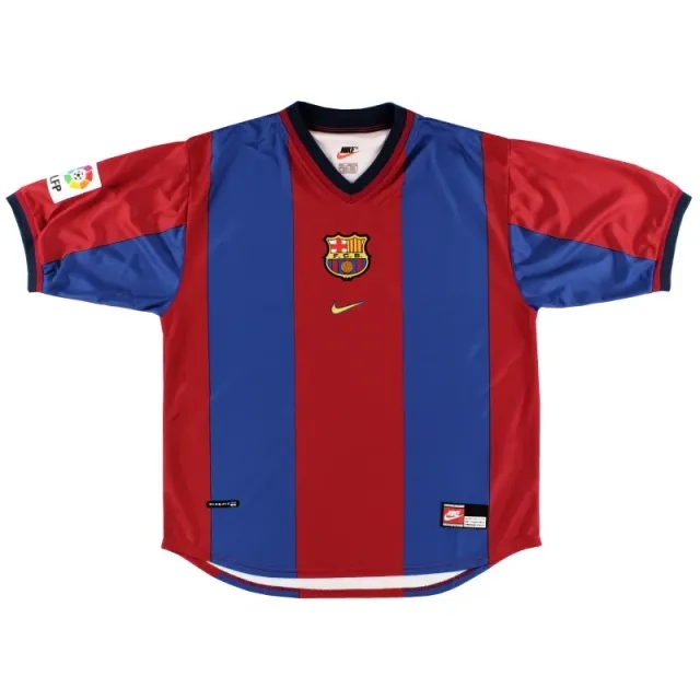 1998-99 Barcelona Nike Home Shirt XL - Barcelona / Excellent 