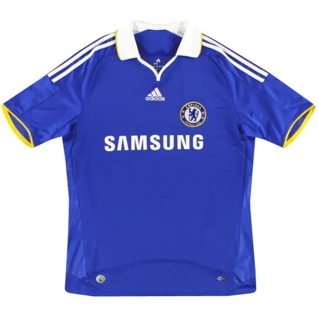 2008-09 Chelsea adidas Home Shirt L - Chelsea / Excellent 