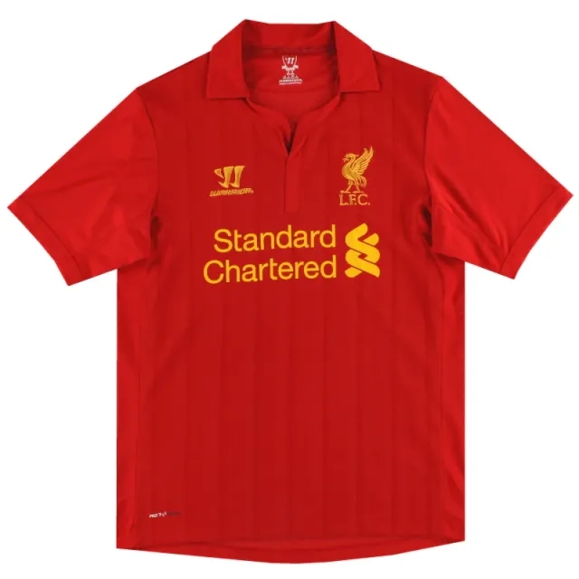 2012-13 Liverpool Warrior Home Shirt M - Liverpool / Excellent 